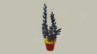 Цветы из бисера Часть 1/Flowers from beads Part 1