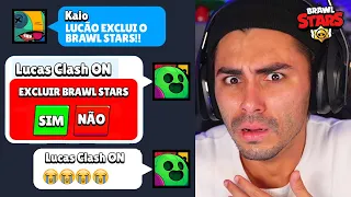 SOU OBRIGADO A FAZER O QUE O MENINO DE 8 ANOS PEDE... Brawl Stars