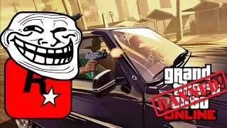 ДАЛИ БАН В GTA ONLINE ПРОСТО ТАК (СПАСИБО ROCKSTAR ЗА ЭТО)