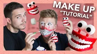 DIY EPIC Teeth Chattering Make Up Tutorial (ft. Korey Kuhl)