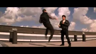Jackie Chan Who Am I -- Funny Fighting Scene-- [[English Dubbed]]