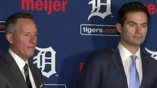 Detroit Tigers introduce new team president Scott Harris