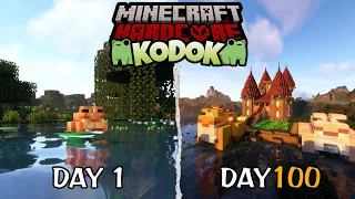 100 Hari di Minecraft Hardcore Tapi jadi Kodok