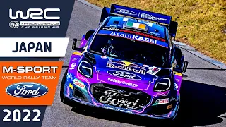 M-Sport Ford Rally Highlights | WRC FORUM8 Rally Japan 2022