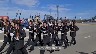Парад Победы в Североморске, 2022