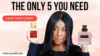 THE ONLY 5 PERFUMES YOU NEED | PERFUMES EVERY WOMAN NEEDS IN HER  PERFUME COLLECTION!