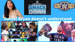 Demon Diva Reacts | Roman Reigns and Jey Uso attempt to get in the head of Daniel Bryan