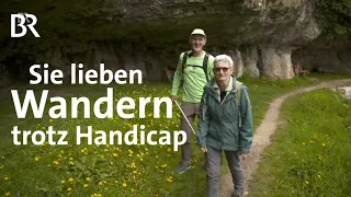 Ohne Sehkraft Wandern: Nürnberger Paar trotzt dem Handicap | Wir in Bayern | BR