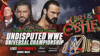WWE Clash At The Castle 2022 Full And Official Match Card