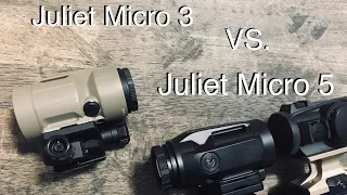 Juliet Micro 3 vs. Juliet Micro 5 review and comparison. #magnifier #reddot #review #sigsauer