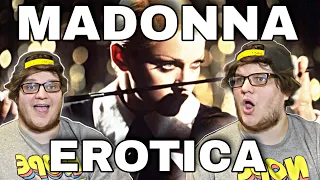 OH MY 😳 | Madonna- Erotica (Official Video) REACTION!