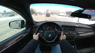 2008 BMW X6 3.0L (306) POV TEST DRIVE