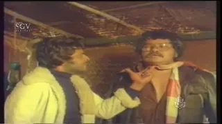 Ambarish attack on Tiger Prabhakar with help of Shankarnag | Best Scenes of Kannada Movies