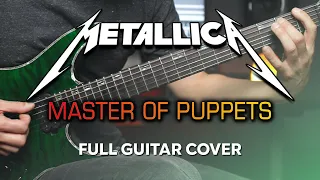 Metallica - Master of Puppets (Full Guitar Cover w/ solos)