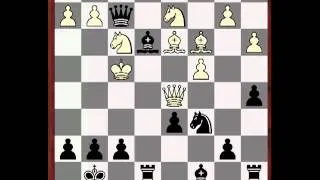 Уроки шахмат - Будапештский гамбит 4 Kf3, 7Фd5