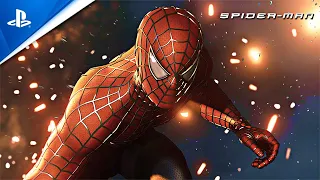 Film Accurate Raimi Suit MOD vs Doctor Octopus in Spider-Man PC Gameplay