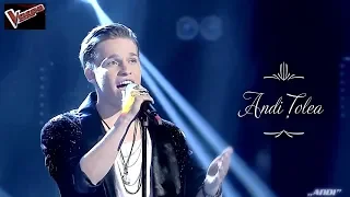 ✌ Andi Țolea - Reacţia ANTRENORILOR ✌ Robbie Williams LIVE la VOCEA României 2019