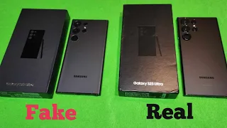 Fake Samsung S23 Ultra - How To Tell The Difference Between Real And Fake