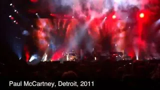 Paul McCartney, Detroit, 2011