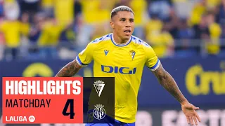 Highlights Cádiz CF vs Villarreal CF (3-1)