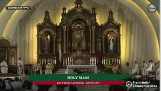 Holy Mass for the inauguration of Sara Duterte as vice president