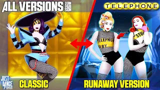 COMPARING TELEPHONE | JUST DANCE COMPARISON [ALL VERSIONS]