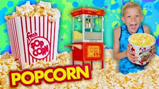 We FOUND A PoPcOrn Machine Inside Our House!