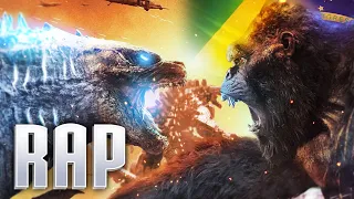 Rap do Godzilla vs Kong - NÃO ME CURVO PRA NINGUÉM | PAPYRUS DA BATATA