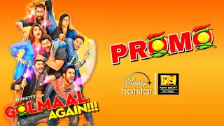 Golmaal Again (2017) - Promo | Disney+ Hotstar | Ajay Devgan, Pareeniti Chopra, Tabu | Rohit Shetty