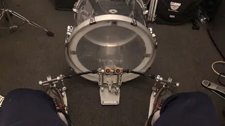 John Bonham Bass Drum Sound - Triplets Development with OFFSET DOUBLE PEDAL