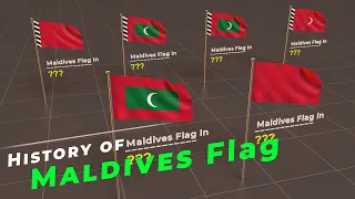 History of Maldives Flag | Timeline of Maldives Flags | Flags of the world |