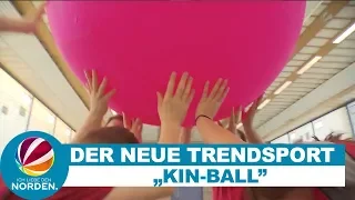 „Kin-Ball“: Bei diesem Trendsport ist Teamwork gefragt