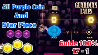 Guide 100% World 17 [Stage 17 - 1] Guardian Tales