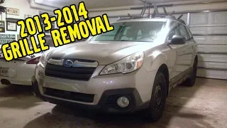 4th Gen Subaru Outback, Grille Removal