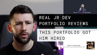 JR Developer Portfolio Reviews | This Portfolio Landed A Job In Software Development