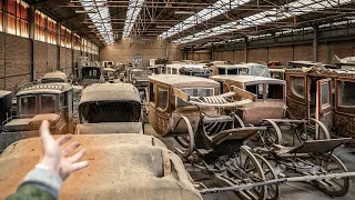 Kıymetli Antika Arabalarla Dolu Terkedilmiş Bir Depo Hangar BULDU!
