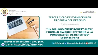 UN DIÁLOGO ENTRE ROBERT ALEXY Y RONALD DWORKIN EN TORNO A LA PONDERACIÓN DE DERECHOS - PARTE II