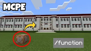 HOW TO SPAWN A MANSION USING COMMANDS IN MINECRAFT BEDROCK!! (Function)