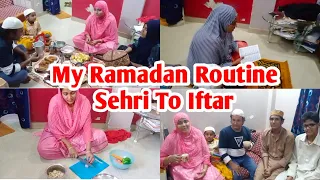 |•My Ramadan Routine 2022 🌙 From Sehri To Iftar•| Vlog {AFREEN DASTARKHWAN}