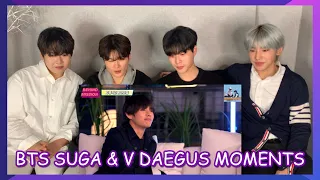 Koreans React To BTS SUGA & V Collection!