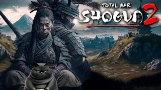 Total War Shogun 2. Хаттори, война со всеми, без штурмов крепостей, легенда.