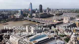 View from the top of St Paul's Cathedral, City of London