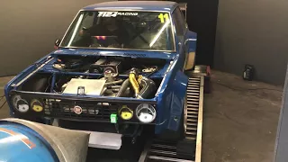 Fiat 131 on dyno