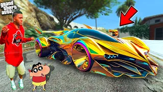 GTA 5 : Franklin And Shinchan Upgrading Biggest God Car In GTA 5 ! (GTA 5 Mods)