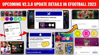 Upcoming New Changes In V2.3.0 Update In eFootball 2023 Mobile