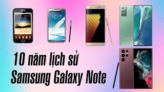 Galaxy Note đã định nghĩa điện thoại màn hình to như thế nào - Lịch sử dòng Galaxy Note