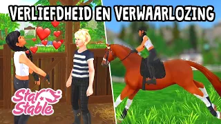 😢Paard Kwijnt Weg Omdat Baasje Altijd Bij Haar Vriendje Is!  | Star Stable Tienerfilm!