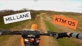 WIDE OPEN KTM 125 at MILL LANE | GoPro HERO 12 4K