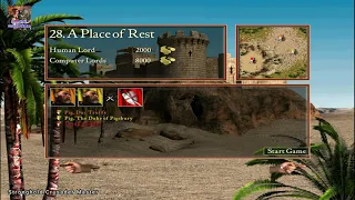 Stronghold Crusader | Mission 28 | A Place Of Rest (Crusader Trail) | Stronghold Crusader Master