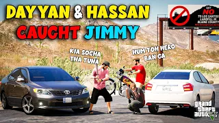 DAYYAN & HASSAN CAUGHT JIMMY | TOYOTA COROLLA 2013 BODY-KITS BROKEN | NB - EP #09 | GTA 5 PAKISTAN